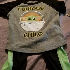 Charter's Baby Yoda 3t Pajamas
